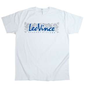  LeoVince Bandana T Shirt   White (Small) Automotive