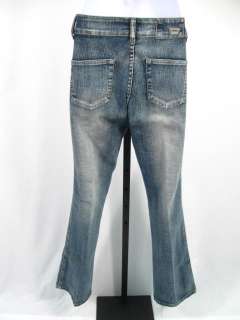 DIESEL Blue Denim Boot Cut Stretch Jeans Pants Sz 30  
