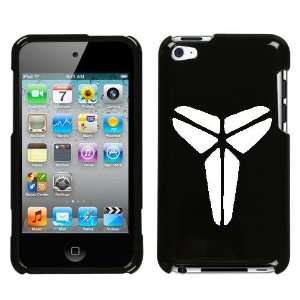   TOUCH ITOUCH 4 4TH WHITE MAMBA KOBE LOGO ON A BLACK HARD CASE COVER