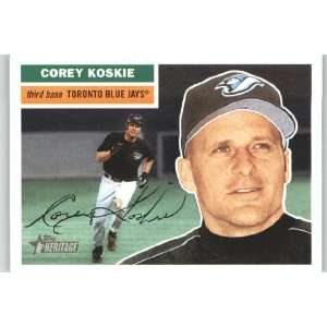  2005 Topps Heritage #436 Corey Koskie SP   Minnesota Twins 