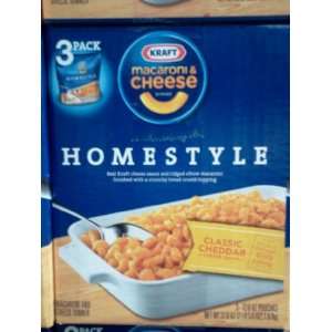 Kraft Macaroni & Cheese Home Style Pack of 3