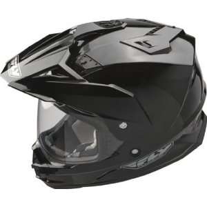  Fly Racing Trekker Helmet, Black, Size: Lg, Primary Color 