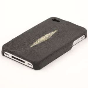  New genuine stingray leather case iphone 4 hard cover by 