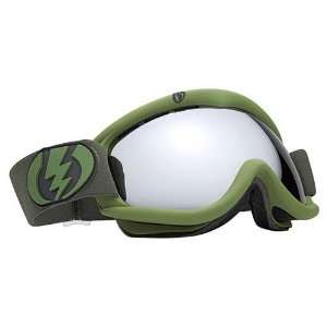  Electric EG1S Snowboard Goggles Matte Green Sports 