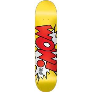 Blind Wow Skateboard Deck   7.75 Yellow:  Sports & Outdoors