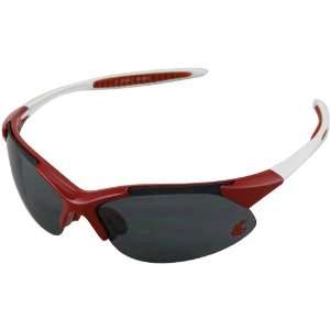   Cougars Crimson White Half Frame Sport Sunglasses