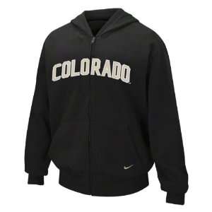   Black Nike Classic Arch Full Zip Hooded Sweatshirt: Sports & Outdoors