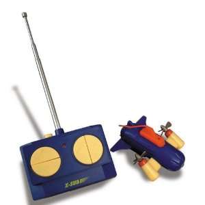  Mini R/C Submarine   Blue 49 Mhz: Toys & Games