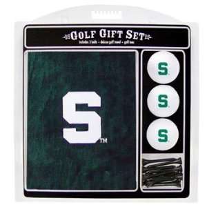  Michigan State Spartans Embroidered Towel w/ 3 Golf Balls 