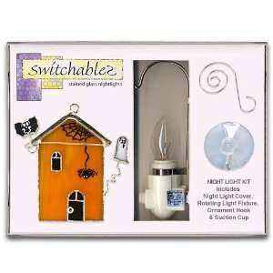    Haunted House   Stained Glass Night Light Kit: Everything Else