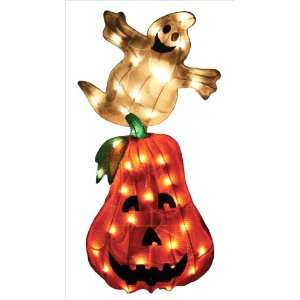 Good Tidings 0151409 Halloween Pumpkin and Ghost Yard Decor, 27 Inch 