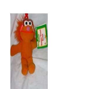  Sesame Street Zoe Plush Backpack Clip On: Toys & Games