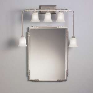   Kichler 5346TZ Silverton Wall Sconce and Swag in Tannery Bronze Baby