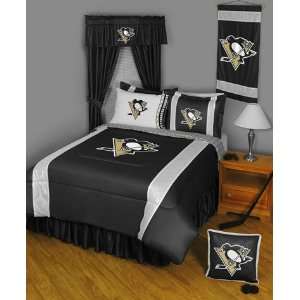  NHL Pittsburgh Penguins  5pc BED IN A BAG   Queen Bedding 