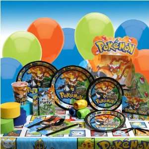  Pokemon   Party Supply   Deluxe Party Kit with 8 Favor 