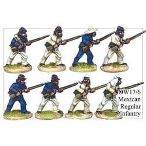 Old West Mexican Regular Infantry (8) Toys & Games
