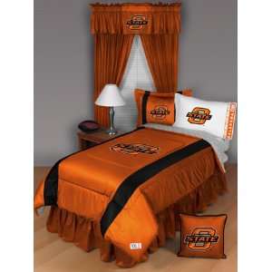 Oklahoma State Cowboys Bedding Set (OSU)   8 pc. FULL Comforter Bed 