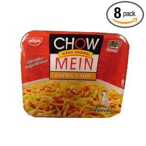 Nissin Chow Mein Q&E Chicken, 4 Ounce Units (Pack of 8)  