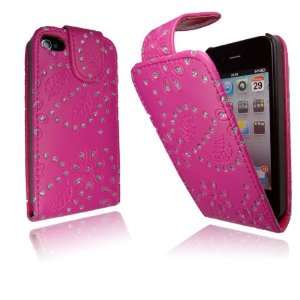 Cellularvilla (Trademark) Case for Apple I Phone 4 4g 4s Pink Glitter 