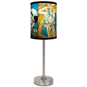 Silver Surfer Panels Table Lamp