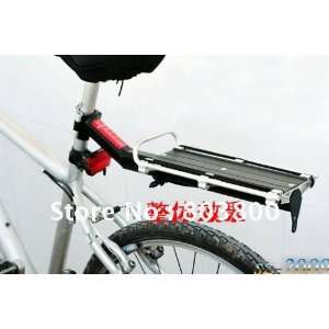   aluminum bike bicycle rear carrier rack seat post