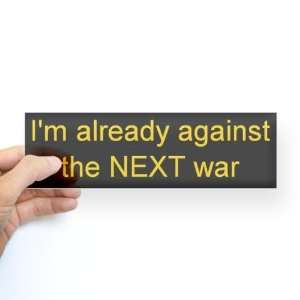  anti war bumper sticker Political Bumper Sticker by  Arts 