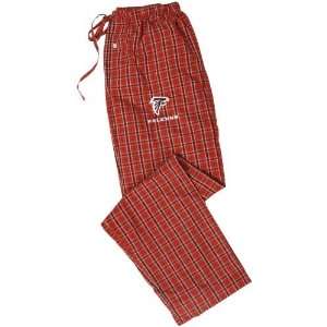  Atlanta Falcons Red Plaid Pajama Pants: Sports & Outdoors