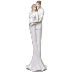  The First Kick Man and Woman Slim Porcelain Figurine