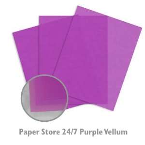  Translucent Vellum Inkjet Purple Paper   50/Package 