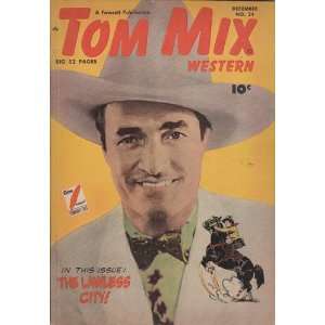   Tom Mix Western #24 Comic Book (Dec 1949) Very Good +: Everything Else
