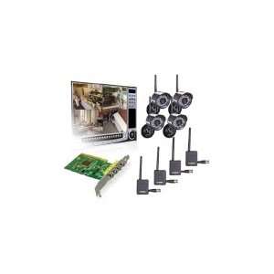 Channel Video Surveillance System. 4 CHANNEL PCI CARD WITH 4 WIRELESS 
