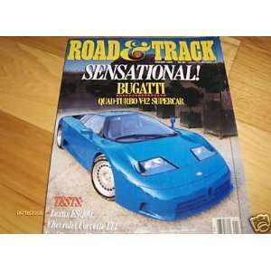  ROAD TEST 1992 Lexus ES300 ES 300 Road And Track Magazine 