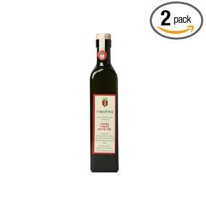 Colonna Extra Virgin Olive Oil From Tuscany, 16.9 Ounce Bottle (Pack 