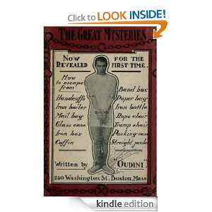   Great Mysteries (ILLUSTRATED) Harry Houdini  Kindle Store