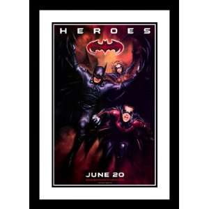  Batman and Robin 32x45 Framed and Double Matted Movie 