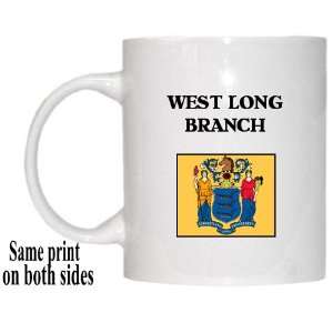  US State Flag   WEST LONG BRANCH, New Jersey (NJ) Mug 