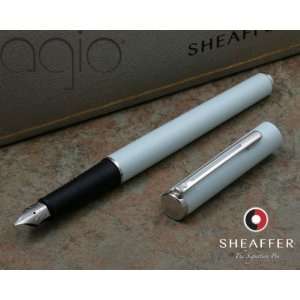  Sheaffer Agio Fashion Serene Blue Medium Point Fountain Pen 