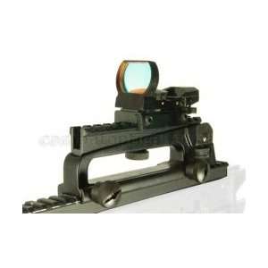  AR15 M4 DETACHABLE CARRY HANDLE MOUNT WITH 4 RETICLE RED DOT 