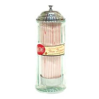 Tablecraft 11 in. Diner Collection Old Fashioned Straw Dispenser W 