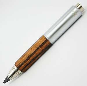 Germany 5.5 mm Grip Nature Clutch Pencil, Zebrano  