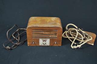   Wooden Talk a Phone Intercom Special De Luxe Made in Chicago  