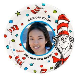  Dr. Seuss Baby Shower   Personalized Dinner Plates (8 