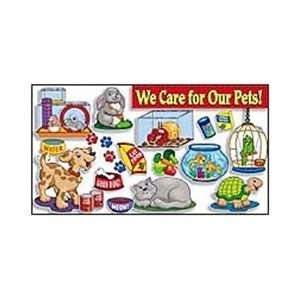   Friend Caring For Pets Classroom Bulletin Board Set: Office Products