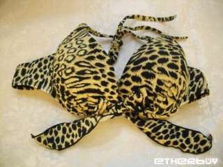Women Girls Sexy Leopard Bikini Swimmer Swimsuit M L SZ  