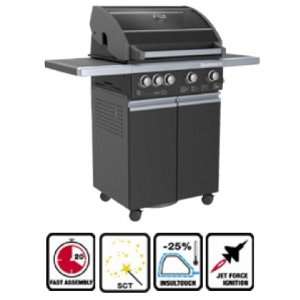  SO4GBK 4 Burner Gas Grill with 66 000 Total BTUs Jet 
