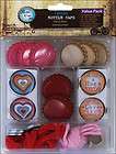 Vintage Collection Bottle Caps Value Pack Funky Hearts