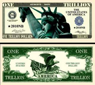 OUR TRILLION DOLLAR BILL (2/$1.00)  