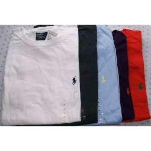  Mens Polo by Ralph Lauren logo T shirts (lot of 5) Size XL 