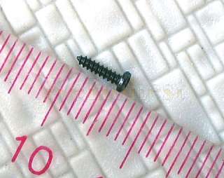 300 pcs Mini Tiny Black Self Tapping Track Screws 6mm  