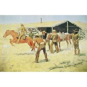 Coming And Going Of The Pony Express   Frederic Remington 